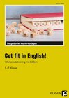 Buchcover Get fit in English