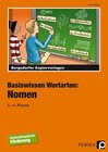 Buchcover Basiswissen Wortarten: Nomen
