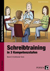 Buchcover Schreibtraining in 3 Kompetenzstufen - Band 2