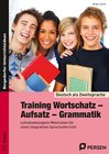 Buchcover Training Wortschatz - Aufsatz - Grammatik