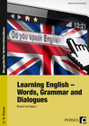 Buchcover Learning English - Words, Grammar and Dialogues