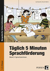Buchcover Täglich 5 Minuten Sprachförderung - Band 2