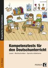 Buchcover Kompetenztests f. d. Deutschunterricht - 3./4. Kl.