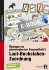 Buchcover Übungen zur phonologischen Bewusstheit 3