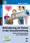 Buchcover Behinderung als Thema in der Sexualerziehung