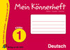 Buchcover Mein Könnerheft - Deutsch Klasse 1
