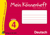 Buchcover Mein Könnerheft - Deutsch Klasse 4