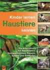 Buchcover Kinder lernen Haustiere kennen