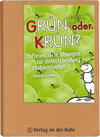 Buchcover Grün oder krün?