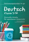 Buchcover Deutsch – Klasse 9/10