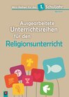 Buchcover Ausgearbeitete Unterrichtsreihen für den Religionsunterricht