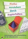 Buchcover Mathe verstehen durch Papierfalten