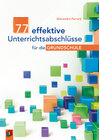 Buchcover 77 effektive Unterrichtsabschlüsse für die Grundschule