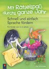 Buchcover Mit Rätselspaß durchs ganze Jahr