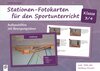 Buchcover Stationen-Fotokarten für den Sportunterricht – Klasse 3/4