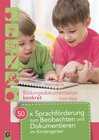 Buchcover 50 x Sprachförderung zum Beobachten und Dokumentieren im Kindergarten