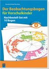 Buchcover Der Beobachtungsbogen für Vorschulkinder