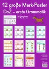 12 große Merk-Poster DaZ – erste Grammatik width=