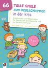 Buchcover 66 tolle Spiele zum Deutschlernen in der Kita