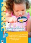 Buchcover 50 x naturwissenschaftliche Erfahrungen zum Beobachten und Dokumentieren im Kindergarten