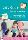 Buchcover 20 x Sport für 90 Minuten – Klasse 1/2