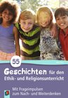Buchcover 55 Geschichten für den Ethik- und Religionsunterricht