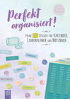 Buchcover Perfekt organisiert! 1111 Sticker für Kalender, Lehrerplaner und Notizbuch „live – love – teach“