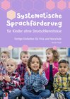 Buchcover Systematische Sprachförderung für Kinder ohne Deutschkenntnisse