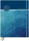 Buchcover Mein Lehrerplaner A4+ „live - love - teach“ - ozeanblau - Lehrerkalender für das Schuljahr 2020/2021 - Schulplaner für L