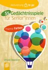 Buchcover 55 Gedächtnisspiele mit Farben für Senioren und Seniorinnen