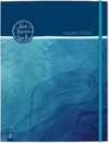 Buchcover Mein Lehrerplaner A4+, Ringbindung „live – love – teach“ – ozeanblau – Lehrerkalender für das Schuljahr 2020/2021 – Schu