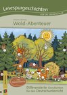 Buchcover Lesespurgeschichten für die Grundschule - Wald-Abenteuer