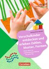 Buchcover Vorschulkinder entdecken und erleben Zahlen, Muster, Formen