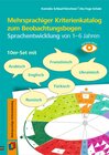 Buchcover Mehrsprachiger Kriterienkatalog zum Beobachtungsbogen Sprachentwicklung von 1–6 Jahren