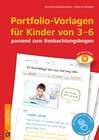 Buchcover Portfolio-Vorlagen für Kinder von 3–6 - passend zum Beobachtungsbogen