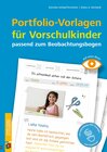 Buchcover Portfolio-Vorlagen für Vorschulkinder – passend zum Beobachtungsbogen