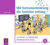 Buchcover Mit Instrumentenklang die Tonleiter entlang