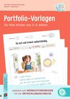 Buchcover Portfolio-Vorlagen für Kita-Kinder von 3–6 Jahren