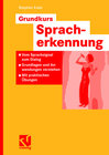 Buchcover Grundkurs Spracherkennung