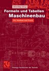 Buchcover Formeln und Tabellen Maschinenbau
