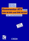 Buchcover Kommentar ATV DIN 18 350 und DIN 18 299