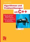 Buchcover Algorithmen und Problemlösungen mit C++