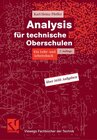 Buchcover Analysis für technische Oberschulen