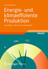 Buchcover Energie- und klimaeffiziente Produktion