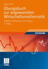 Buchcover Übungsbuch zur angewandten Wirtschaftsmathematik