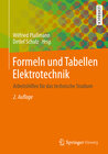 Buchcover Formeln und Tabellen Elektrotechnik