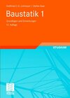 Buchcover Baustatik 1