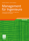 Buchcover Management für Ingenieure