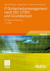 Buchcover IT-Sicherheitsmanagement nach ISO 27001 und Grundschutz