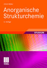 Buchcover Anorganische Strukturchemie